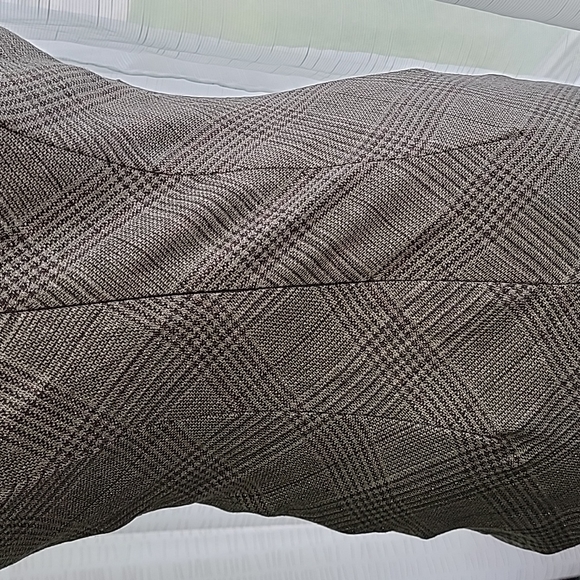 City Goddess London NWT New Sheath Dress Grey Plaid Sparkle Size 6 Wool - Picture 6 of 16